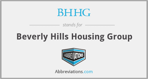 BHHG - Beverly Hills Housing Group