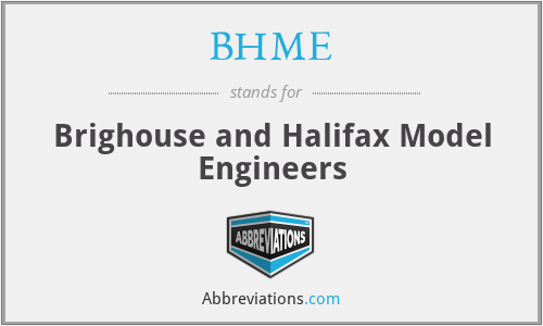 BHME - Brighouse and Halifax Model Engineers