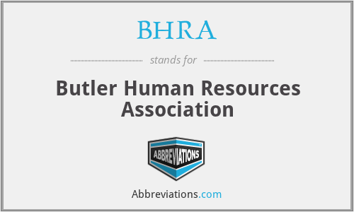 BHRA - Butler Human Resources Association