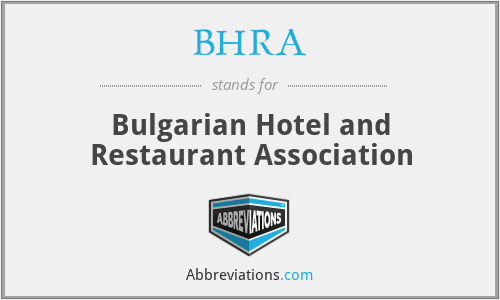 BHRA - Bulgarian Hotel and Restaurant Association