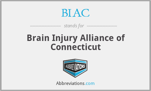 BIAC - Brain Injury Alliance of Connecticut