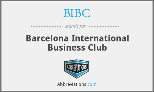 BIBC - Barcelona International Business Club