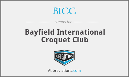 BICC - Bayfield International Croquet Club