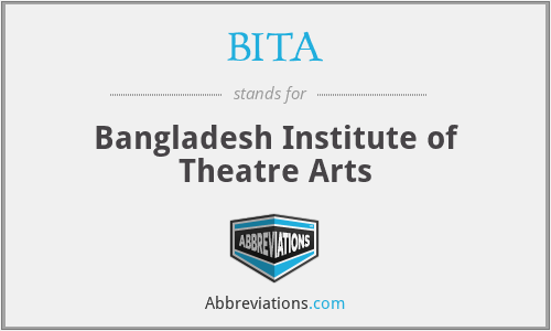 BITA - Bangladesh Institute of Theatre Arts