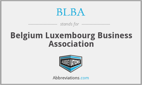 BLBA - Belgium Luxembourg Business Association