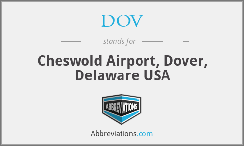 DOV - Cheswold Airport, Dover, Delaware USA