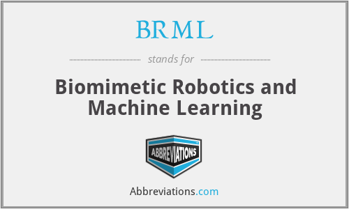 BRML - Biomimetic Robotics and Machine Learning