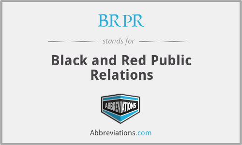 BRPR - Black and Red Public Relations