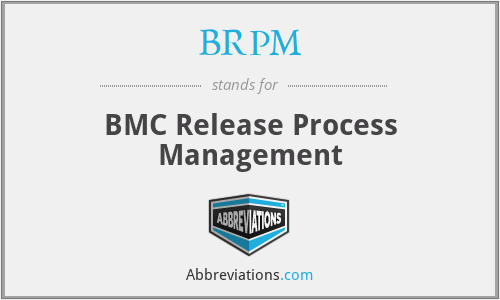 BRPM - BMC Release Process Management