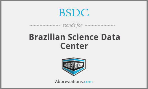 BSDC - Brazilian Science Data Center