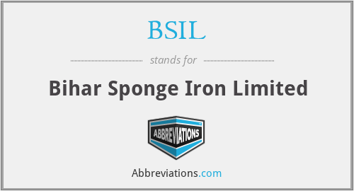 BSIL - Bihar Sponge Iron Limited