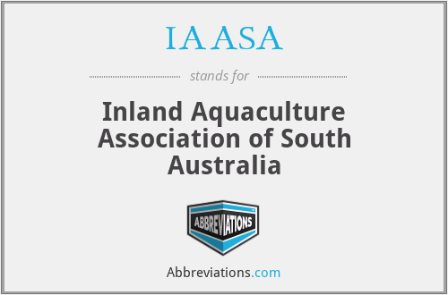 IAASA - Inland Aquaculture Association of South Australia