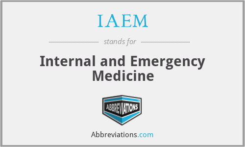 IAEM - Internal and Emergency Medicine