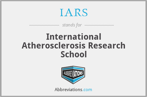 IARS - International Atherosclerosis Research School