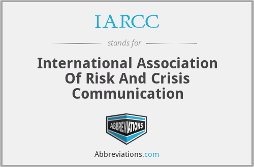 IARCC - International Association Of Risk And Crisis Communication