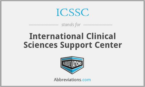 ICSSC - International Clinical Sciences Support Center