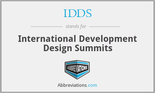 IDDS - International Development Design Summits