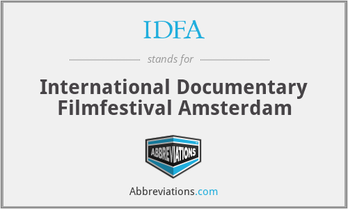 IDFA - International Documentary Filmfestival Amsterdam