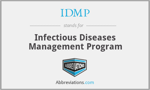 IDMP - Infectious Diseases Management Program