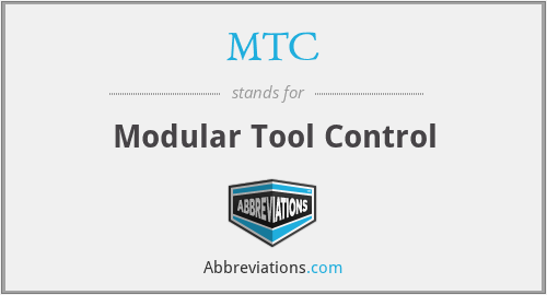 MTC - Modular Tool Control
