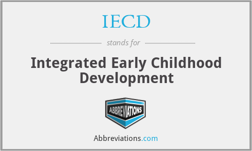 IECD - Integrated Early Childhood Development