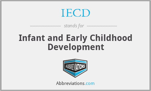 IECD - Infant and Early Childhood Development