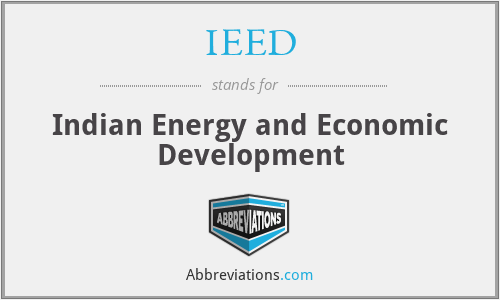 IEED - Indian Energy and Economic Development