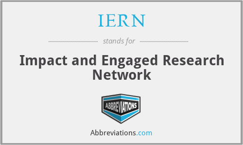 IERN - Impact and Engaged Research Network