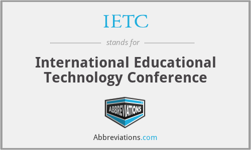IETC - International Educational Technology Conference
