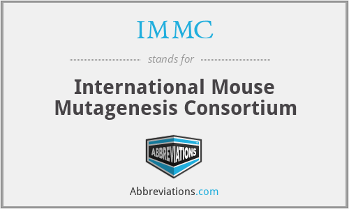 IMMC - International Mouse Mutagenesis Consortium
