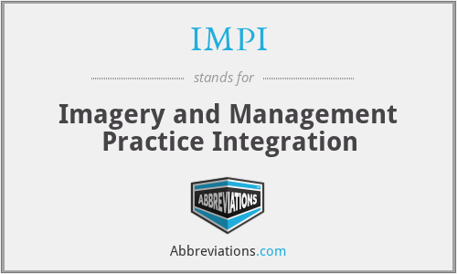 IMPI - Imagery and Management Practice Integration
