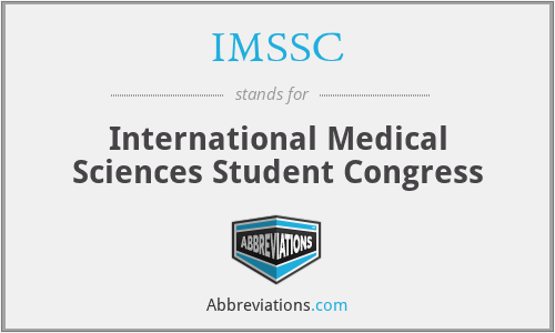 IMSSC - International Medical Sciences Student Congress