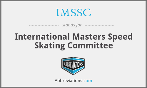 IMSSC - International Masters Speed Skating Committee