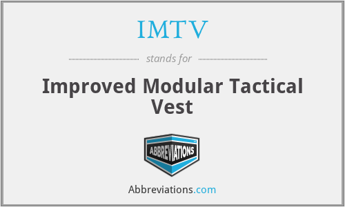 IMTV - Improved Modular Tactical Vest