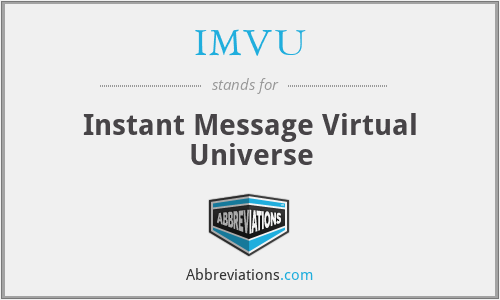 IMVU - Instant Message Virtual Universe