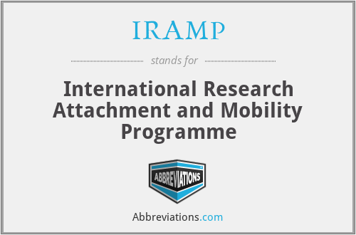 IRAMP - International Research Attachment and Mobility Programme
