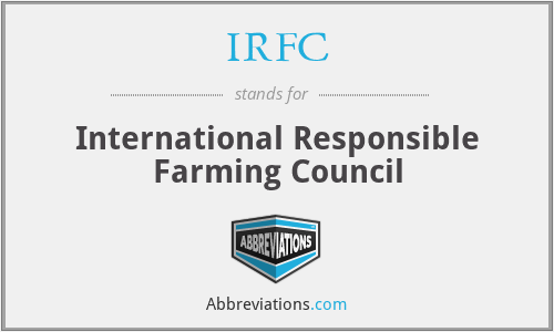 IRFC - International Responsible Farming Council
