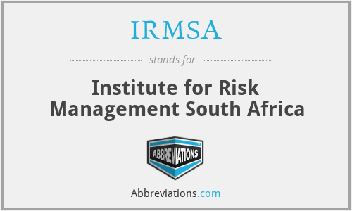 IRMSA - Institute for Risk Management South Africa