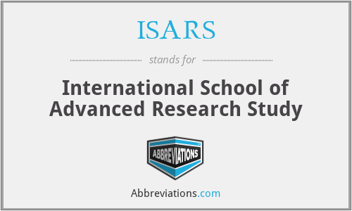 ISARS - International School of Advanced Research Study
