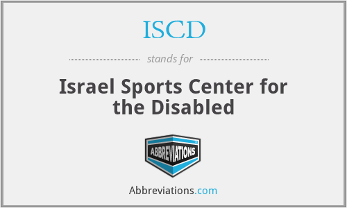 ISCD - Israel Sports Center for the Disabled