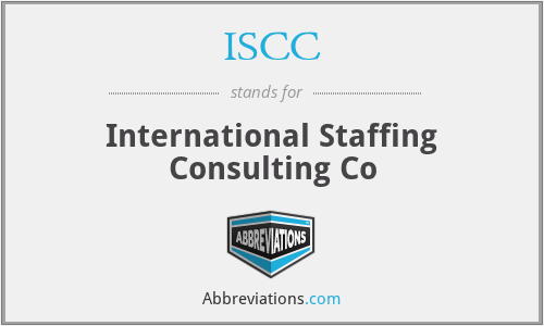 ISCC - International Staffing Consulting Co