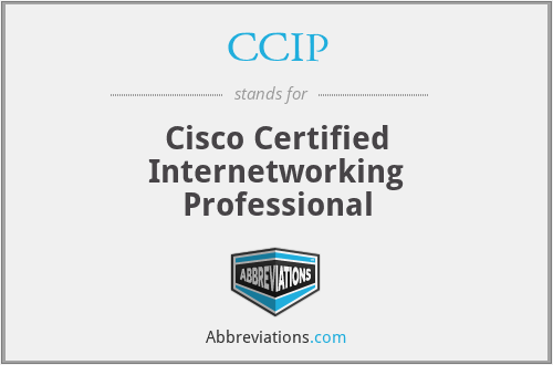 CCIP - Cisco Certified Internetworking Professional