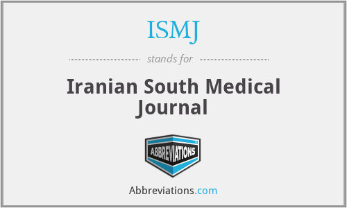 ISMJ - Iranian South Medical Journal
