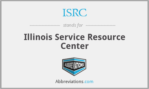 ISRC - Illinois Service Resource Center