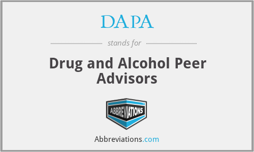DAPA - Drug and Alcohol Peer Advisors