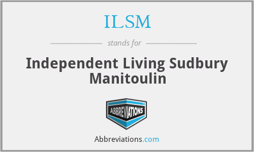 ILSM - Independent Living Sudbury Manitoulin