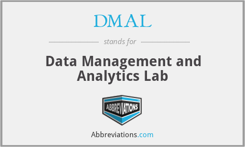 DMAL - Data Management and Analytics Lab