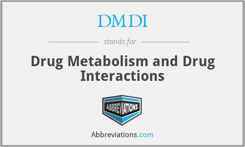DMDI - Drug Metabolism and Drug Interactions