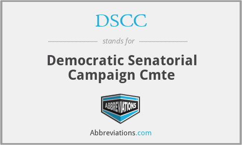 DSCC - Democratic Senatorial Campaign Cmte