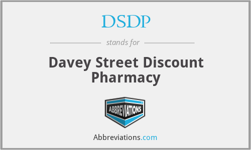 DSDP - Davey Street Discount Pharmacy